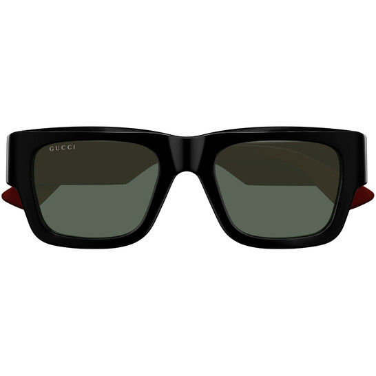 Gucci Green Square Men's Sunglasses GG1668S 003 52