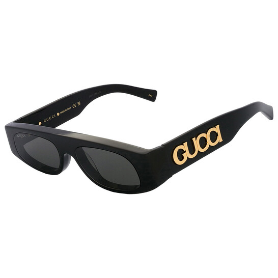 Gucci Grey Browline Ladies Sunglasses GG1771S 001 51