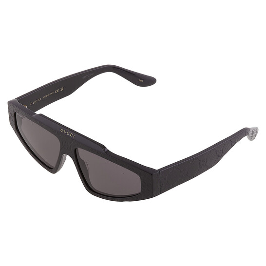 Gucci Grey Browline Unisex Sunglasses GG1591S 001 58  display picture 1