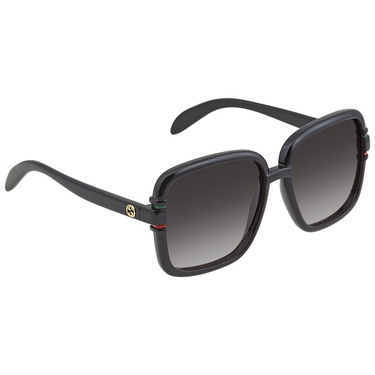Gucci Grey Butterfly Ladies Sunglasses GG1066S 001 59  display picture 1