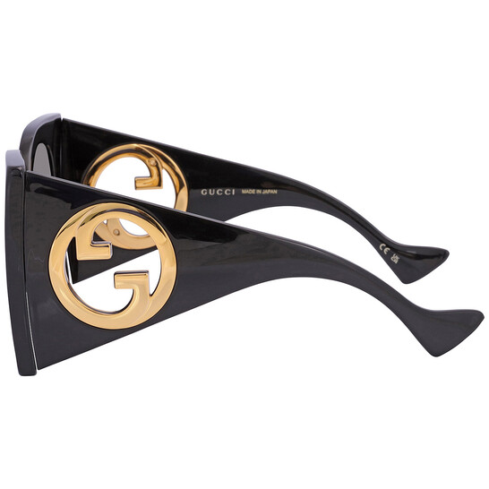 Gucci Grey Butterfly Ladies Sunglasses GG1254S 001 55  display picture 1