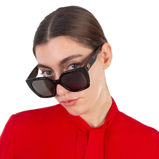 Gucci Grey Butterfly Ladies Sunglasses GG1300S 001 55  display picture 1