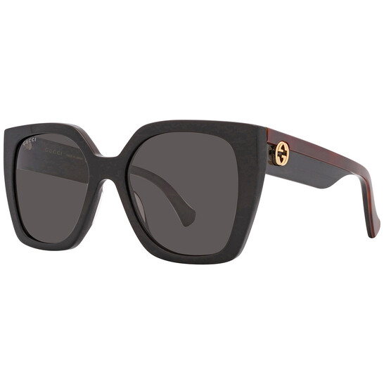 Gucci Grey Butterfly Ladies Sunglasses GG1300S 001 55  display picture 1