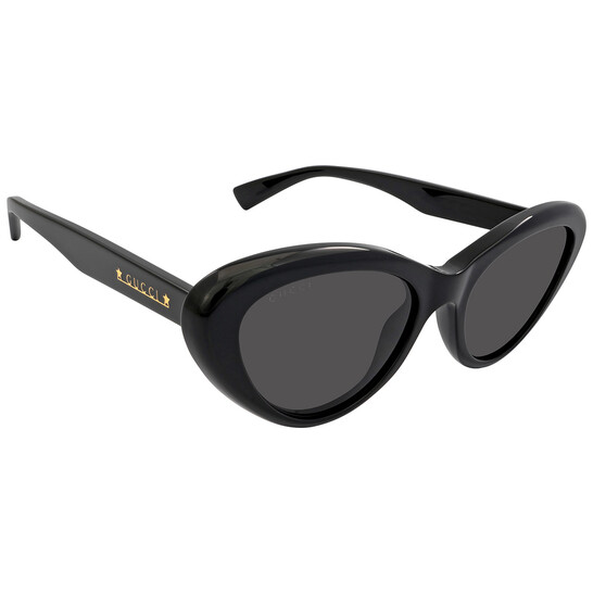 Gucci Grey Cat Eye Ladies Sunglasses GG1170S 001 54