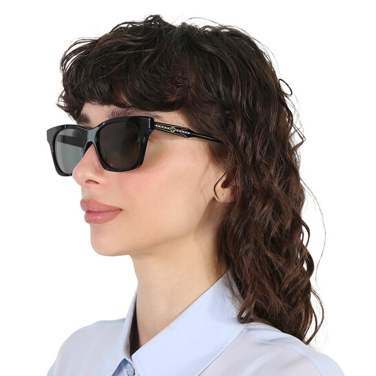 Gucci Grey Cat Eye Ladies Sunglasses GG1299S 001 GG1299S 001