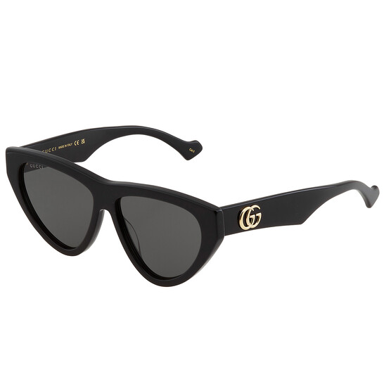 Gucci Grey Cat Eye Ladies Sunglasses GG1333S 001 58