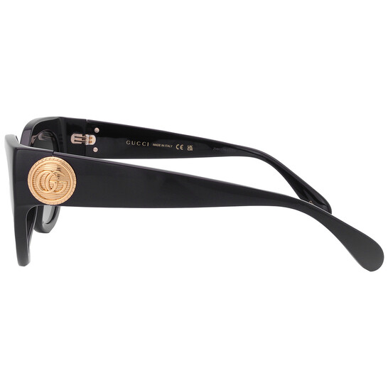 GUCCI キャットアイフレムサンクラス GG1408S 001 Gucci GG1408S 001 Sunglasses - US