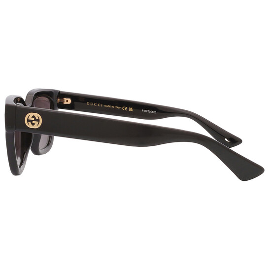 GUCCI サングラス レディース Gucci Grey Cat Eye Ladies Sunglasses GG1578S 001 54
