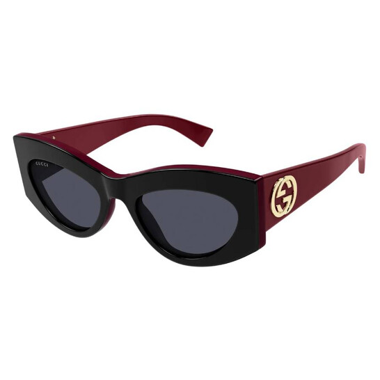 Gucci Grey Cat Eye Ladies Sunglasses GG1843S 006 53  display picture 3