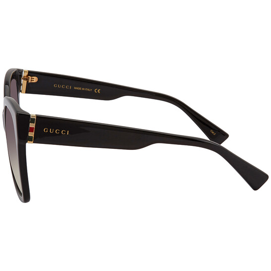 GUCCI Grey Gradient Butterfly Ladies Sunglasses GG0459S 001 54 Gucci Women main image 3