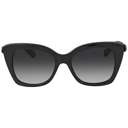 Gucci Grey Gradient Butterfly Ladies Sunglasses GG0921S 001