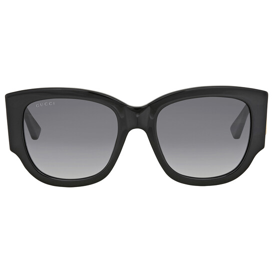 Gucci Grey Gradient Cat Eye Ladies Sunglasses GG0276S 001 53