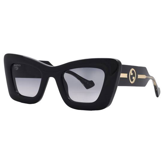 GUCCI キャットアイサンクラス GG1552S 002 Gucci Gg1552s Havana Female Cat-Eye Sunglasses | Eyewear Index