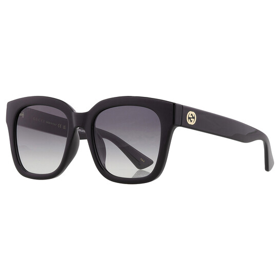 Gucci Grey Gradient Square Ladies Sunglasses GG1338SK 003 54