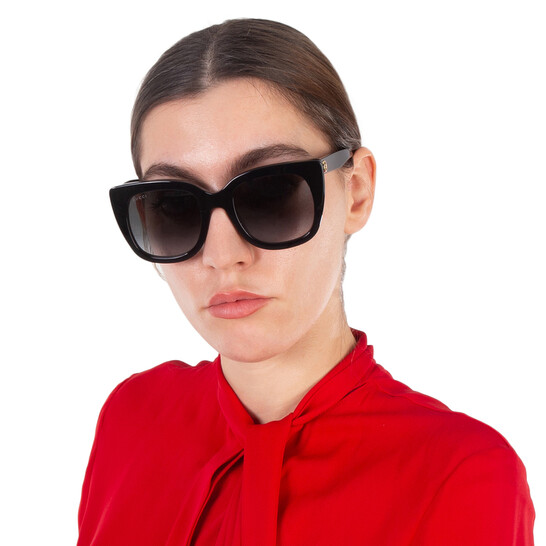 Gucci GG0163SN 001 51 New Women Sunglasses gucci-womens-gg0163s-gg-0163-s  main image 2