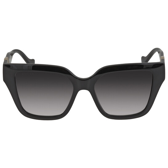 サングラス GUCCI Black Grey GG Square Sunglasses GG1023S 008 Amazon.com: Gucci GG1023S Black/Grey Shaded 54/17/140 women