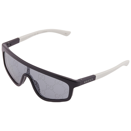 GUCCI シルトフレムサンクラス GG1736S 001 GUCCI GG1736S 003 Black/Grey/Smoke with GG Pattern Silver