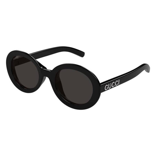 Gucci Grey Oval Ladies Sunglasses GG1722SA 001 53  display picture 1