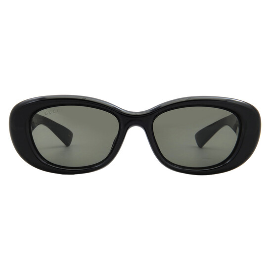 小物 GUCCI sunglasses stone silver black Gucci Sunglasses - black/grey/grey - Zalando.co.uk