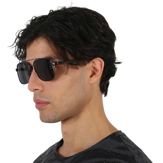 GUCCI グッチ GG0422S-001 サングラス Sunglasses Ruthenium Gucci MEN Sunglasses GG0422S RUTHENIUM-BLACK-GREY New | eBay