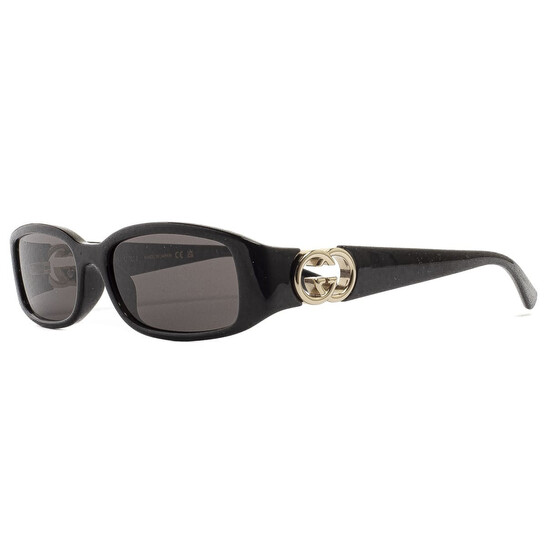 GUCCI 長方形フレムサンクラス GG1661S 001 Gucci Grey Rectangular Ladies Sunglasses GG1661S 001 54
