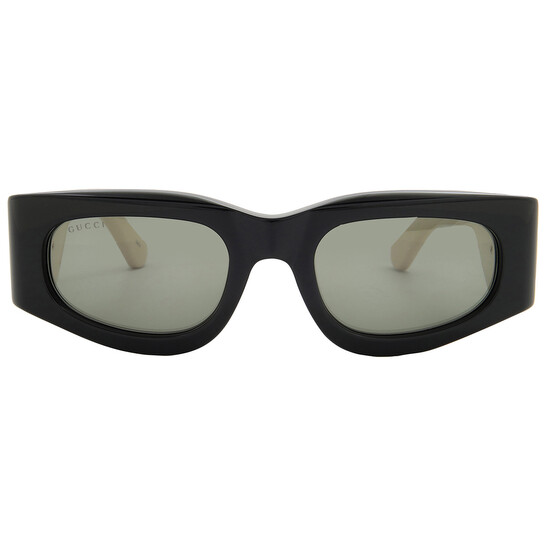 Gucci Grey Rectangular Ladies Sunglasses GG1664S 001 51  display picture 1