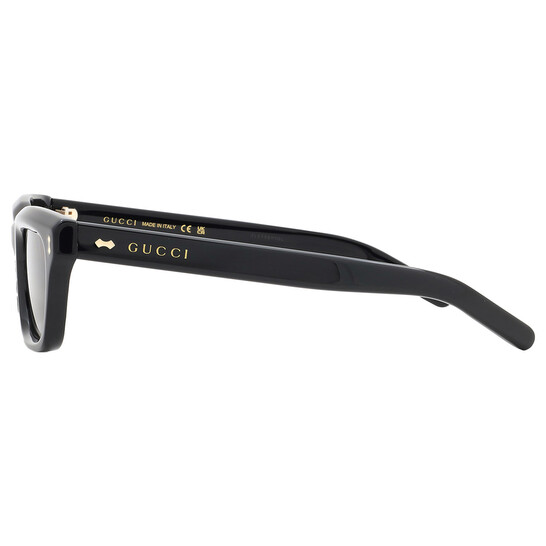 GUCCI(グッチ) GG1524S 001 ロゴ サングラス Gucci Grey Rectangular Men's Sunglasses GG1524S 001 51