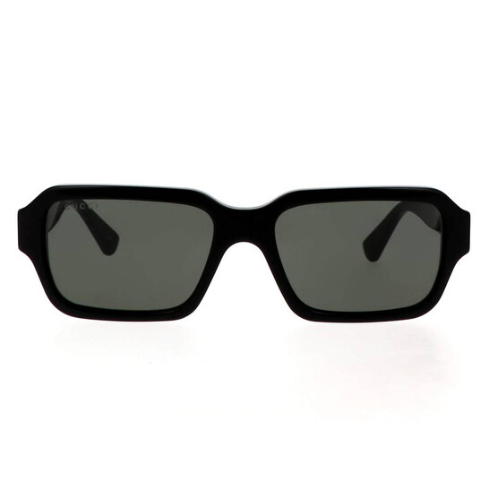 Gucci Grey Rectangular Men's Sunglasses GG1887S 001 54