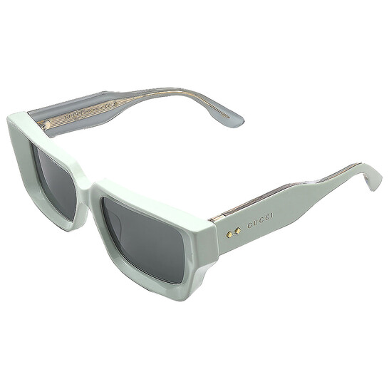 Gucci Grey Rectangular Unisex Sunglasses GG1529S 003 54