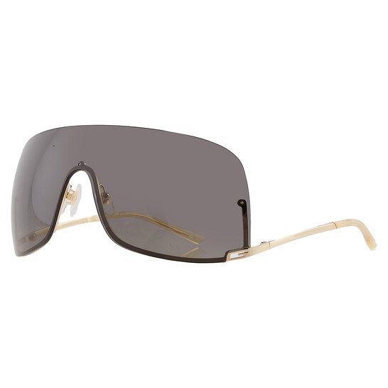 Gucci Grey Shield Unisex Sunglasses GG1560S 001 99  display picture 1