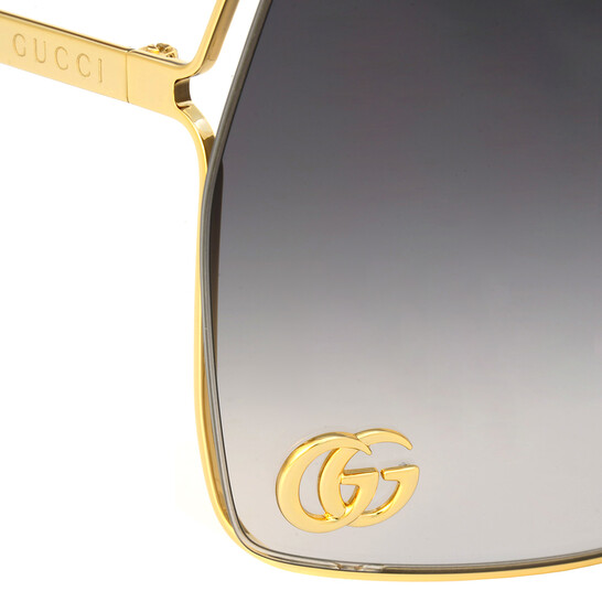GUCCI グッチ GG0817S-006 Sunglasses サングラス Gold Gucci Sunglasses GG0817S 006 Gold Gray Gradient | eBay