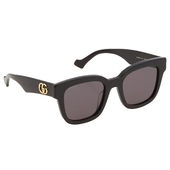 Gucci Grey Square Ladies Sunglasses GG0998S 001 52  display picture 3