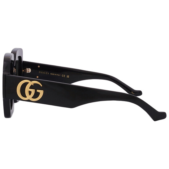 サングラス GUCCI Woman Sunglasses Black GG1547S 001 Amazon.com: Gucci GG1547S 001 Black/Grey Oversized Square