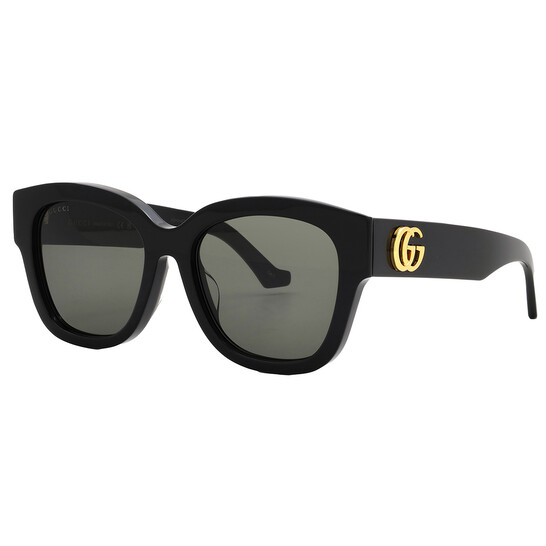 Gucci Grey Square Ladies Sunglasses GG1550SK 001 54  display picture 1