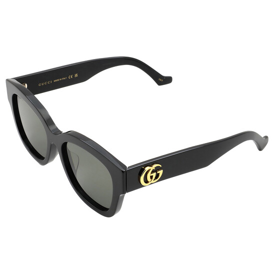 Gucci Grey Square Ladies Sunglasses GG1550SK 001 54  display picture 2