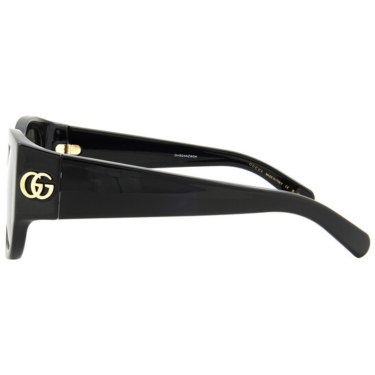 Gucci Grey Square Ladies Sunglasses GG1599SA 001 52  display picture 2