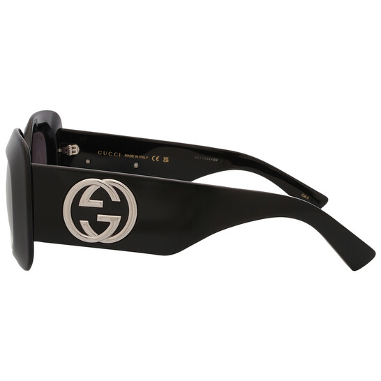 Final Price! Gucci GG1695S 001 Black Grey Sunglasses NEW GUCCI SUNGLASSES GUCCI GG1695S 001 BLACK/GREY EYEWEAR main image 4