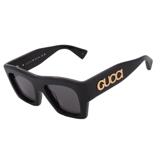 Gucci Grey Square Ladies Sunglasses GG1772S 001 52  display picture 3