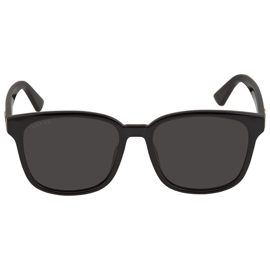 GUCCI サングラス GG0637SK-001 Gucci Grey Square Men's Sunglasses GG0637SK 001 56