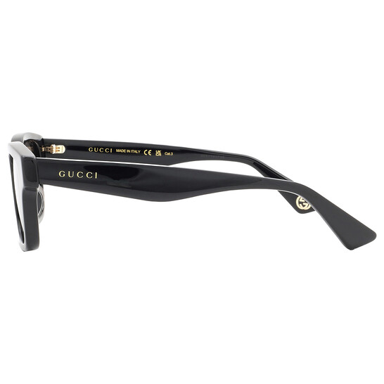GUCCI サングラス GG1641SA-001 BLACK/GRAY ユニセックス Gucci Grey Square Men's Sunglasses GG1641SA 001 53