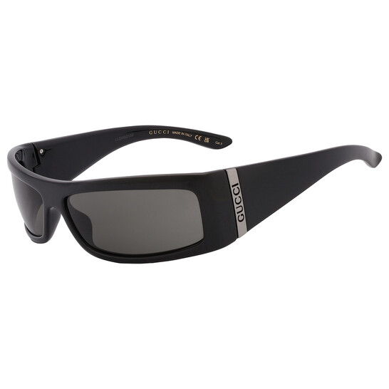 Gucci Grey Wrap Men's Sunglasses GG1492S 007 64 889652455914