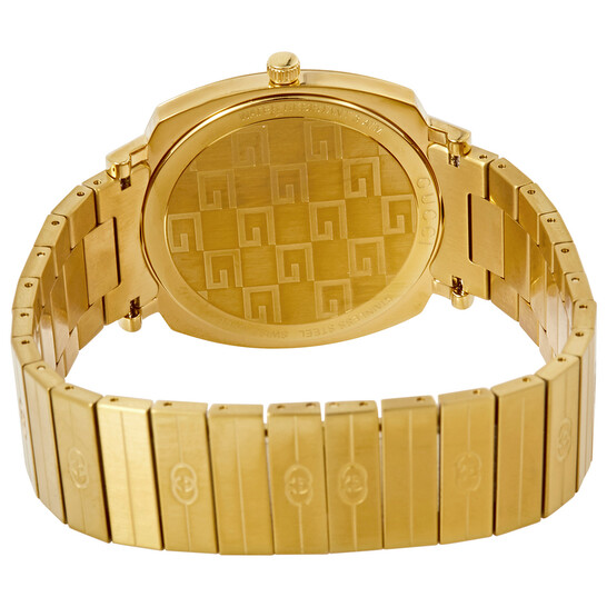Gucci Grip Quartz Gold Dial Unisex Watch YA157409 731903472716