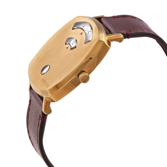 Gucci Grip Quartz Unisex Watch YA157405 731903468405 - Watches