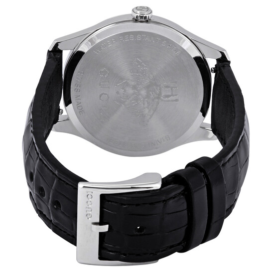 Gucci G-Timeless Black Diamonds Dial Ladies Moonphase Watch  display picture 3