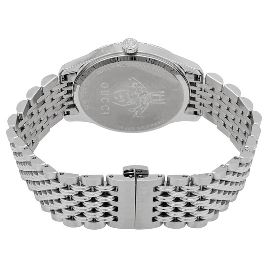 Gucci G-Timeless Quartz Silver Dial Ladies Watch YA1264153