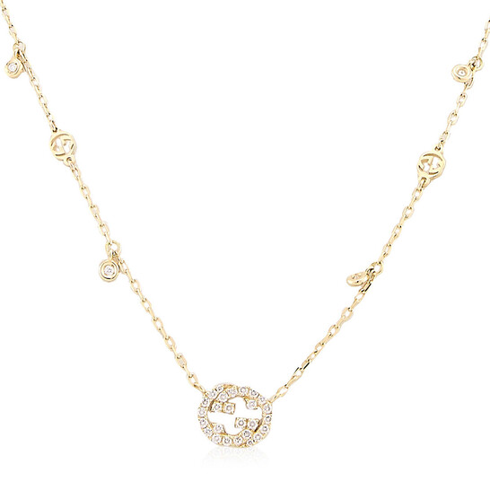 アクセサリーその他 GUCCI Woman Jewel Gold YBC662140001 WHITE GOLD Gucci Link To Love 18ct White Gold Ring YBC662194003