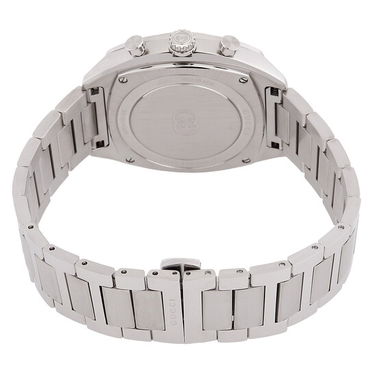 Gucci Interlocking G Chronograph Quartz Black Dial Men's Watch