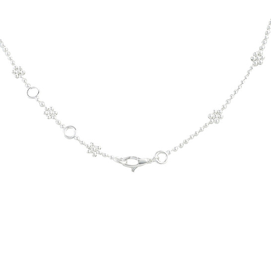 Gucci Interlocking G necklace in silver - YBB479221001