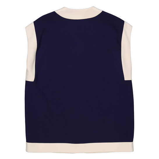 【送料&関税込】Gucci Embroidered Cotton Vest GUCCI - Embroidered Cotton-Jacquard Sweater Vest - Neutrals