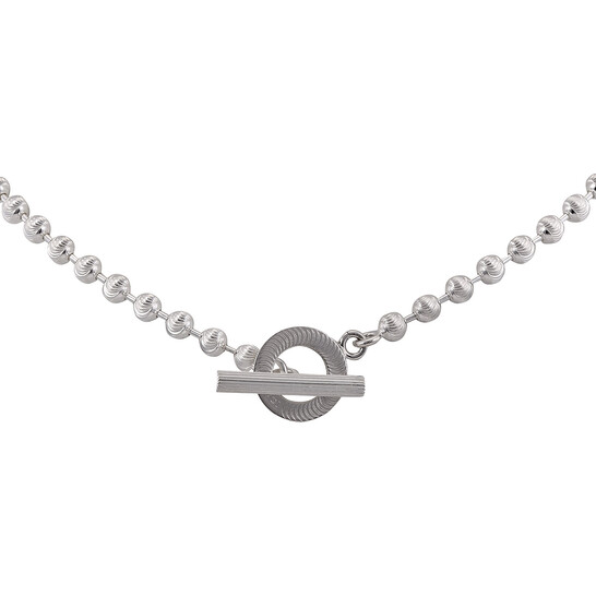 Gucci Ladies Boule Choker Necklace In Silver, Size XXL